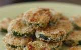 Rondelles de courgettes panées au parmesan