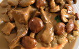 Escalopes de veau sauce Madère Cruz & girolles