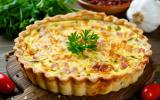 Quiche jambon & vache qui rit