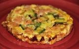 Tartelettes crevettes, courgette et curry