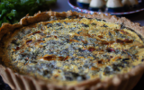 Quiche au Boursin Roquefort