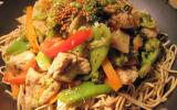 Wok vitaminé poulet et sésame