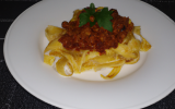 Tagliatelles bolognaise