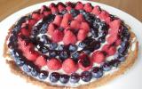 Tarte aux fruits rouges et mascarpone