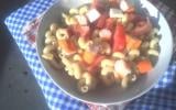 Salade de pâtes au surimi