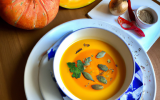 Soupe de potiron au cumin