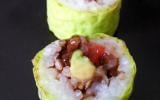 Makis fraise avocat chocolat