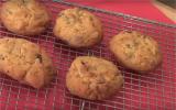 Cookies aux amandes finement chocolatés