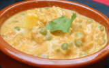 Cuisine indienne Matar paneer