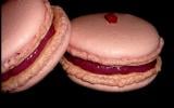 Macarons aux framboises