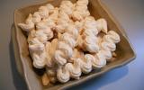 Meringues allongées