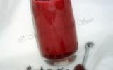 Smoothie aux framboises et hibiscus