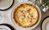 Quiche boursin au jambon