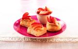 Petits vol au vent fraises et mascarpone