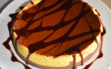 Cheesecake au caramel nappé au chocolat et sans cuisson