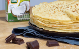 Pâte à crêpes au lait de coco