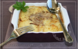 Gratin au fromage et andouille de Guéméné