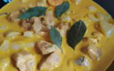 Blanquette de lotte au curry