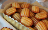 Mini madeleines au caramel beurre salé