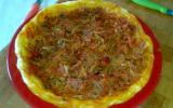 Tarte oignons tomates