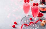 Soupe de champagne fraises et framboises