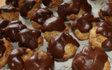 Chouquettes au chocolat économiques