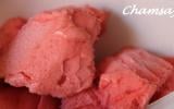 Glace à la fraise classique