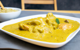 Blanc de poulet sauce curry