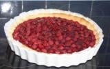 Tarte aux framboises facile