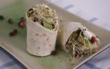 Wrap poulet avocat