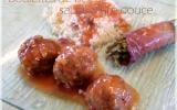 Boulettes de bœuf sauce aigre-douce