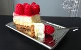 Cheesecake mangue-framboise