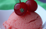 Sorbet à la cerise!