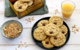 Cookies au Granola chocolat, bananes et noix de pécan