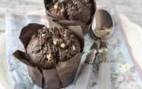 Muffins chocolat noisettes