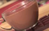 Chocolat chaud aux deux chocolats lait et noir