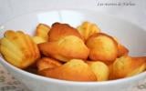 Madeleines à la vanille et au lait