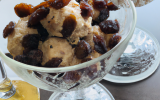 Glace rhum-raisin facile