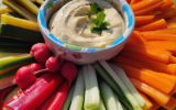 Crudités au 6 dips