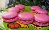 Macarons confiture framboise et rose