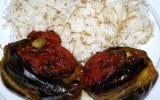 Aubergines au kefta d'agneau