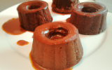 Fondant au chocolat caramel maison