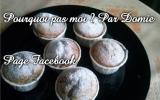 Mes muffin's à la crème de marron, cœur fondant crème de marron...