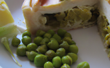 Tourte aux artichauts et petits pois