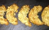 Croissants aux pignons sans sucre