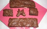 Brownies choco noisettes chocolat blanc