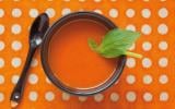 Gaspacho express tomates-basilic