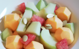 Salade de melon aux fruits exotiques