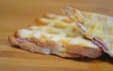 Croque-monsieur gaufre