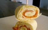 Wraps au saumon fumé